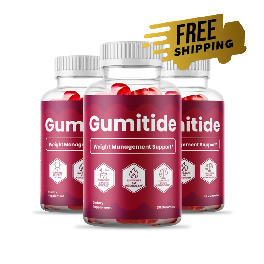 Three bottles of Gumitide with free shipping